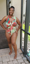 Load image into Gallery viewer, Wild Thoughts One-Piece Plus Size Swimsuit Set
